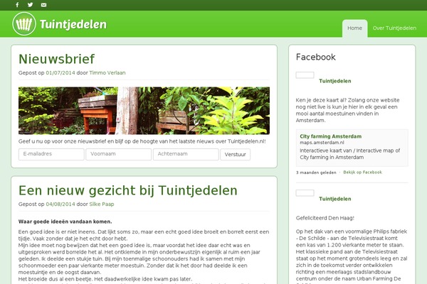 tuintjedelen.nl site used Tuintjedelen