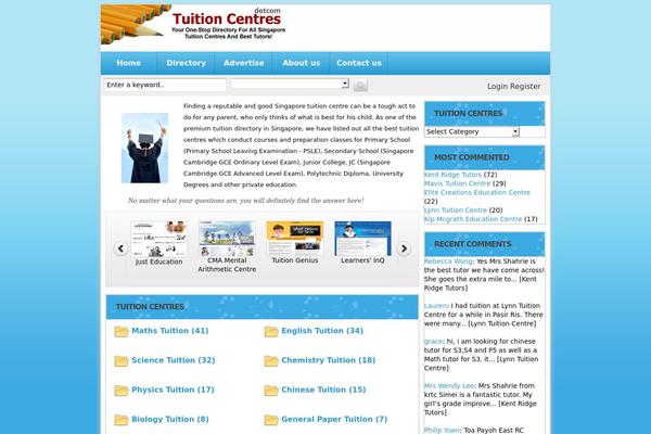 tuitioncentres.com site used Directorypress
