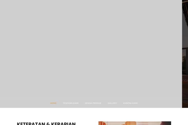 Batiment theme site design template sample