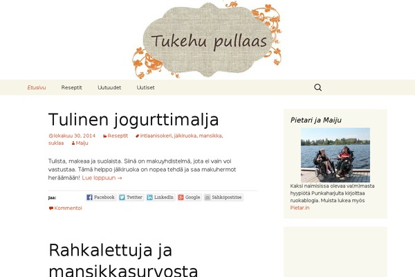 Twenty Thirteen theme site design template sample