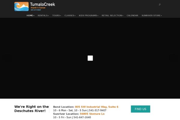 Trek theme site design template sample