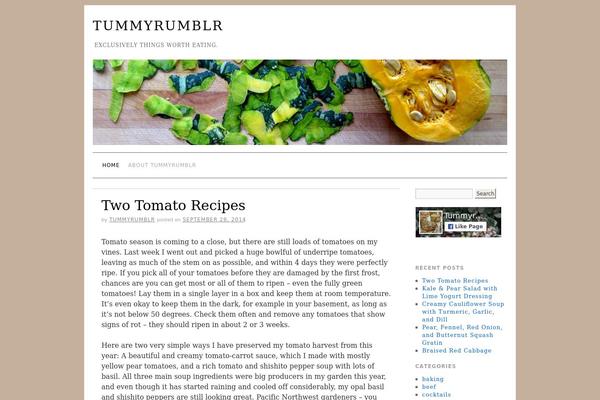 tummyrumblr.com site used Brunelleschi