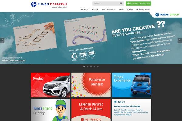 tunasdaihatsu.com site used Tunasgroup