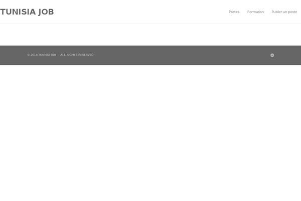 Jobify theme site design template sample