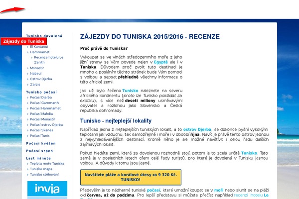 tuniska.cz site used Vturecku