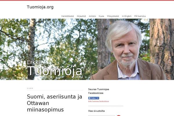 tuomioja.org site used Seravo