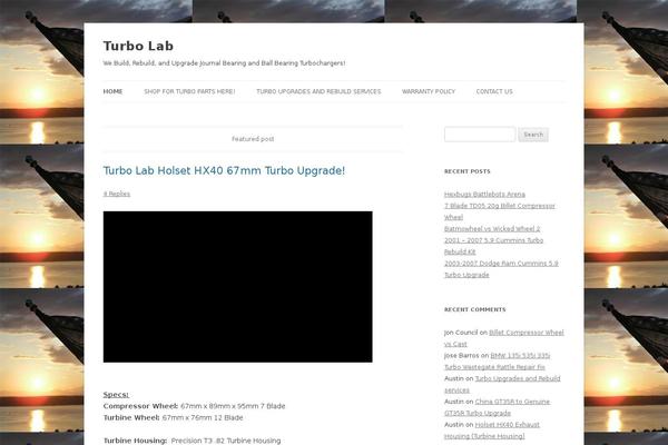 Twenty Twelve theme site design template sample