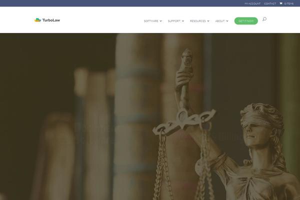 Divi theme site design template sample