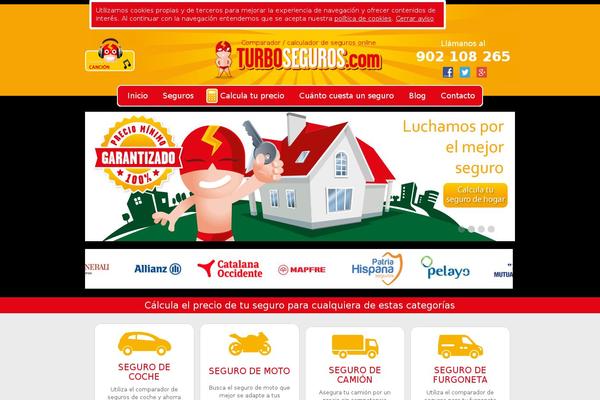 turboseguros.com site used Turboseguros