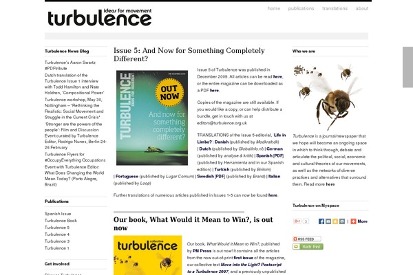 turbulence.org.uk site used WhiteSpace