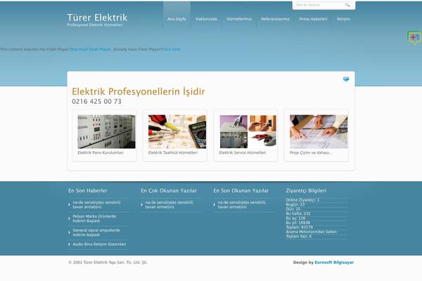 turerelektrik.com site used Eurosoft3d