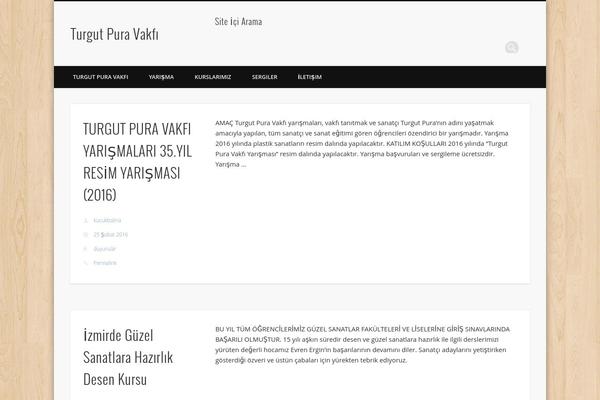 Pinboard theme site design template sample
