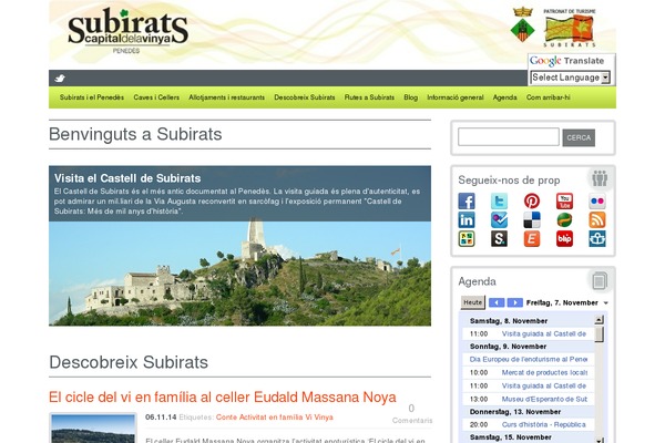 turismesubirats.cat site used Turisme_subirats
