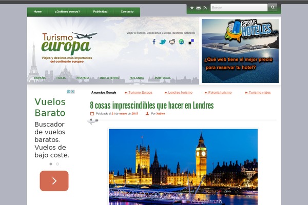 turismoeuropa.org site used Xaby