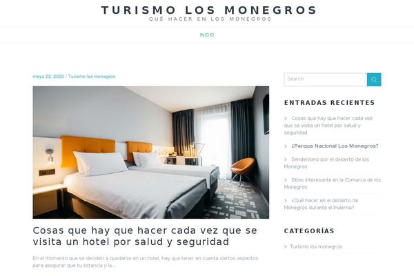 turismolosmonegros.es site used Travel Insight