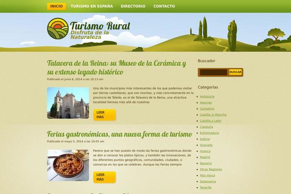 turismorural.com.es site used Theme1360