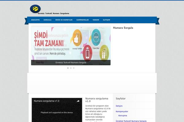 turkcell theme websites examples