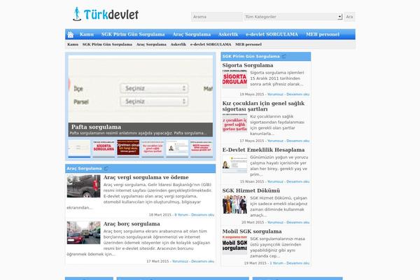 turkdevlet.com site used Wp-saglik