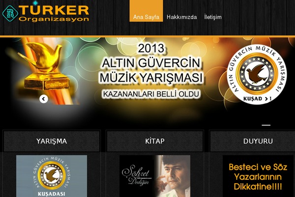 turkerorganizasyon.com site used Theme1660