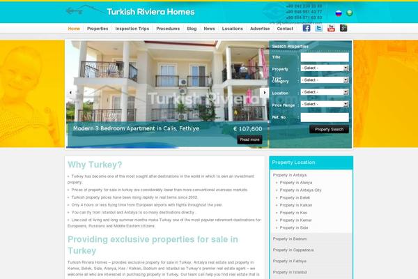 turkishrivierahomes.com site used Emlak