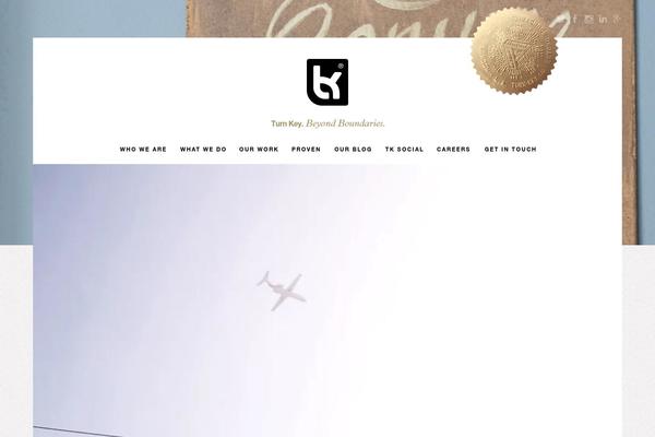 Turn Key theme site design template sample