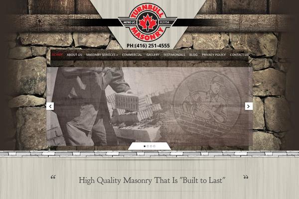 turnbullmasonry.com site used Turnbull