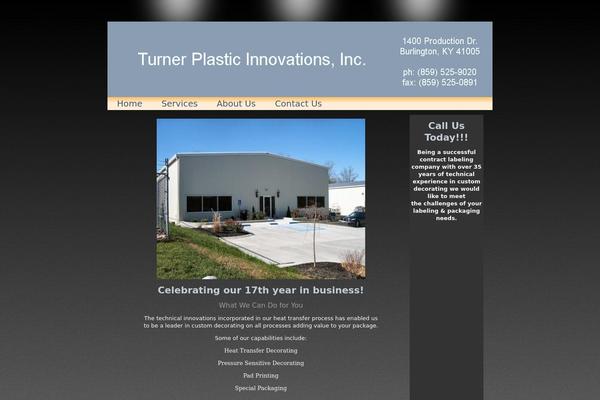 turnerplastic.com site used Turner1