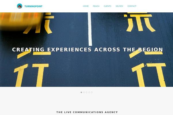 Turningpoint theme site design template sample