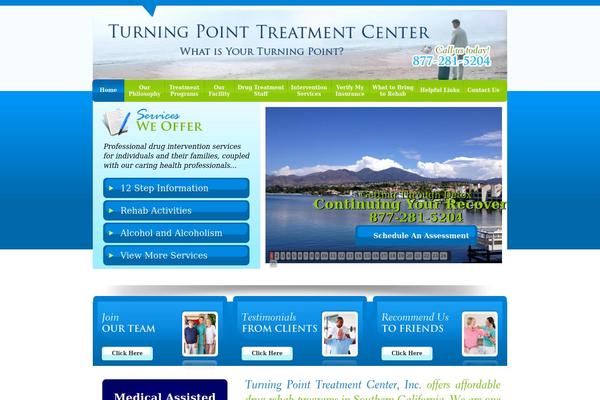 Turningpoint theme site design template sample