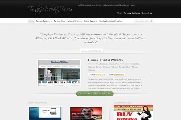 turnkeyaffiliatewebsites.com site used InReview