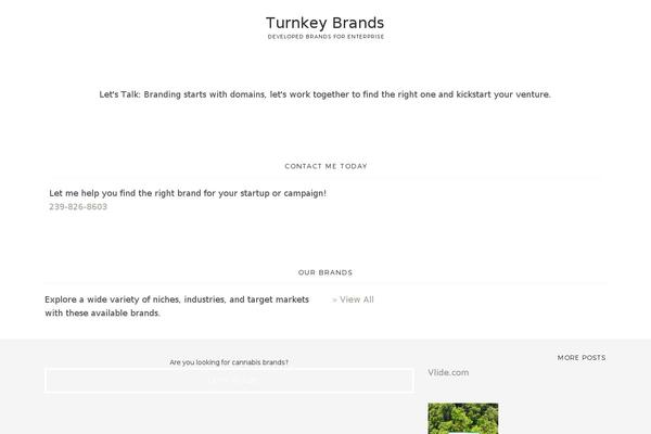 turnkeybrands.com site used Prettycreative