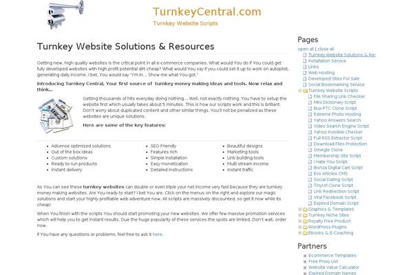 turnkeycentral.com site used Amazeniche-pro