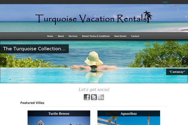 turquoisevacationrentals.com site used Caribbean