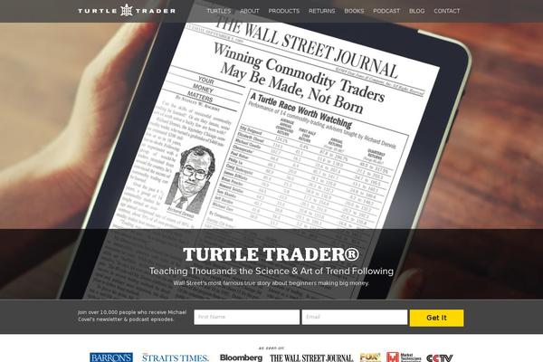 turtletrader.com site used Trend-following