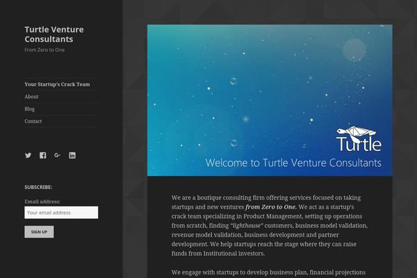 Twenty Fifteen theme site design template sample