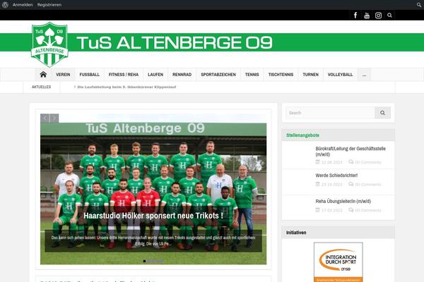 tus-altenberge.de site used Multinews-2.6.12