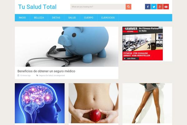 tusaludtotal.com site used SociallyViral