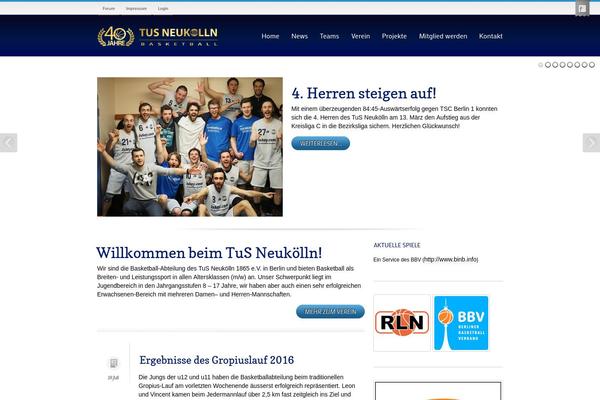 tusbasket.de site used Progressio