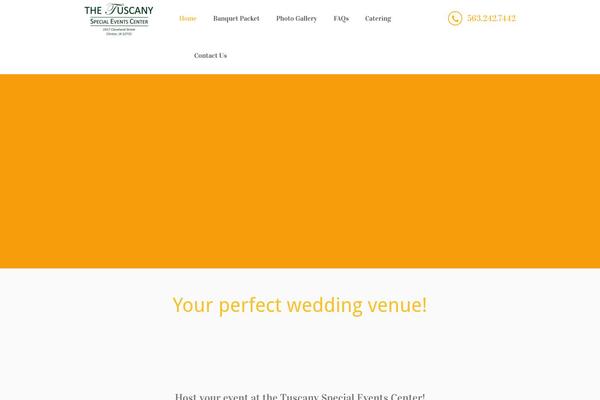 tuscanyspecialeventscenter.com site used 5stars