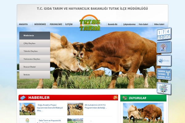 tutaktarim.gov.tr site used Dernek