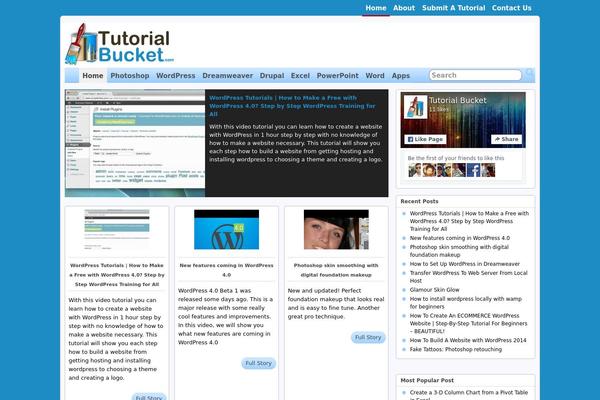 Suffusion theme site design template sample