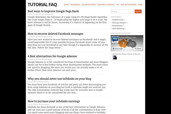 tutorialfaq.com site used Tfaq
