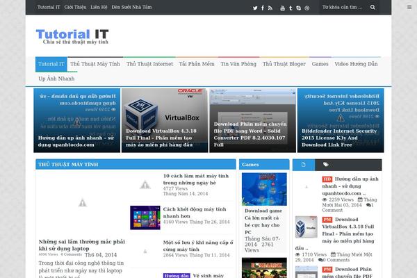 tutorialit.net site used NewsZone