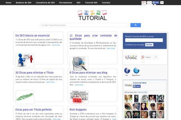 tutorialseo.com.br site used Tutorialseo