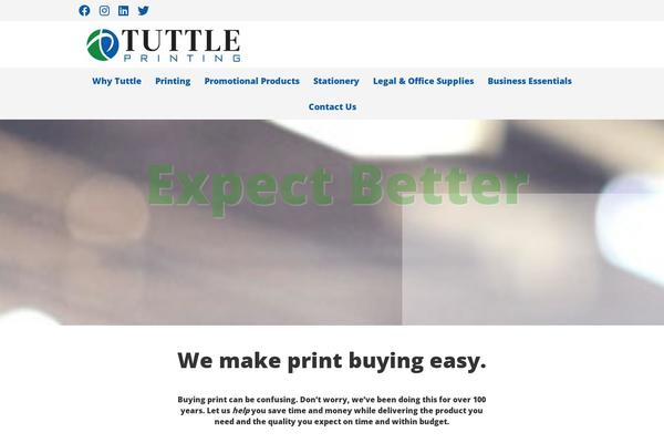 tuttleprinting.com site used Tuttle