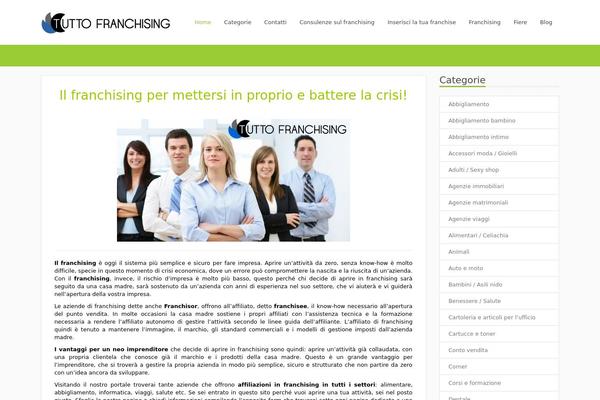 tuttofranchising.com site used Directorys-v1.2.0