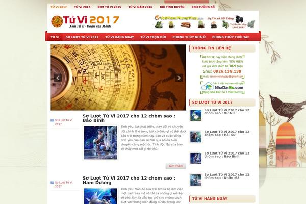 tuvi2017.com site used Dinnertime