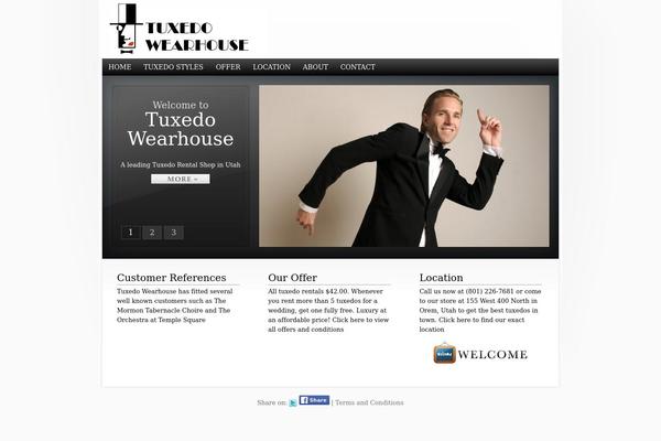 WhiteHouse Pro theme site design template sample