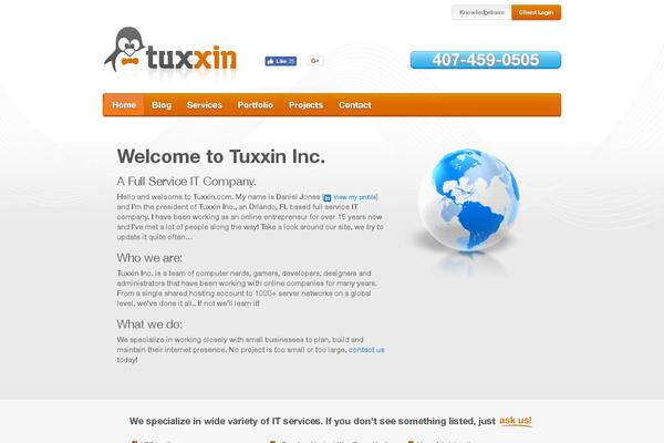 tuxxin.com site used Tuxxin