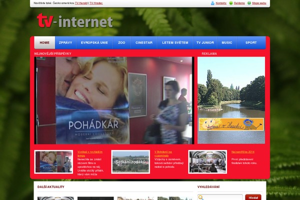 tv-internet.cz site used Halotv